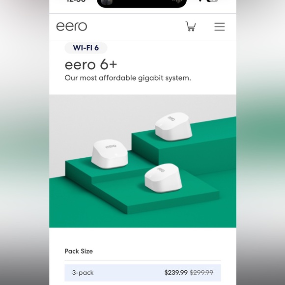 eero WiFi extension 3 pack - Picture 2 of 3